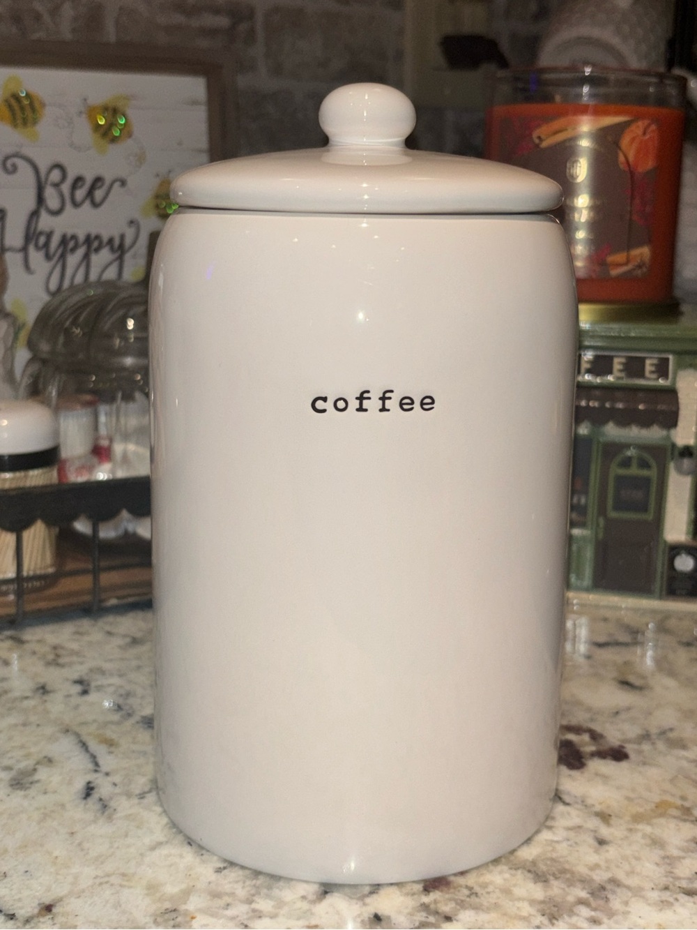 Pottery Barn Coffee House "Coffee" Canister